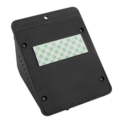 BUNKER HILL SECURITY 115 Lumen Wall Mount Solar Security Light, Black