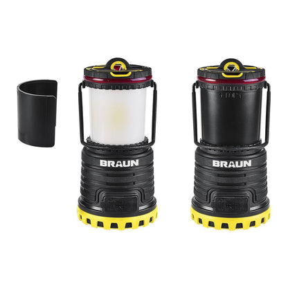 BRAUN 2000 Lumen Rechargeable Waterproof LED Lantern/Battery Bank