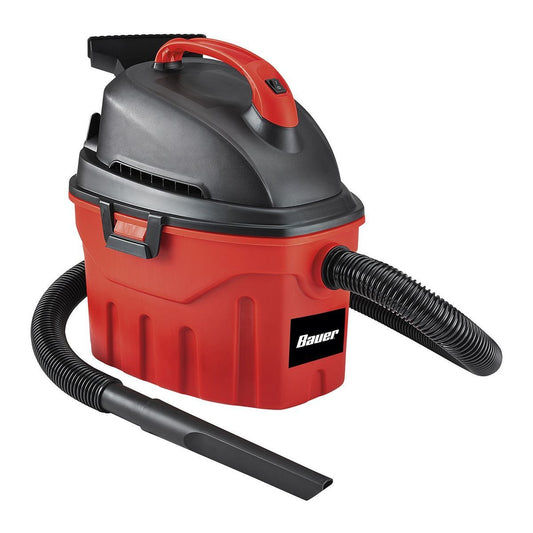 BAUER 3 Gallon, 3 Peak HP Wet/Dry Vacuum